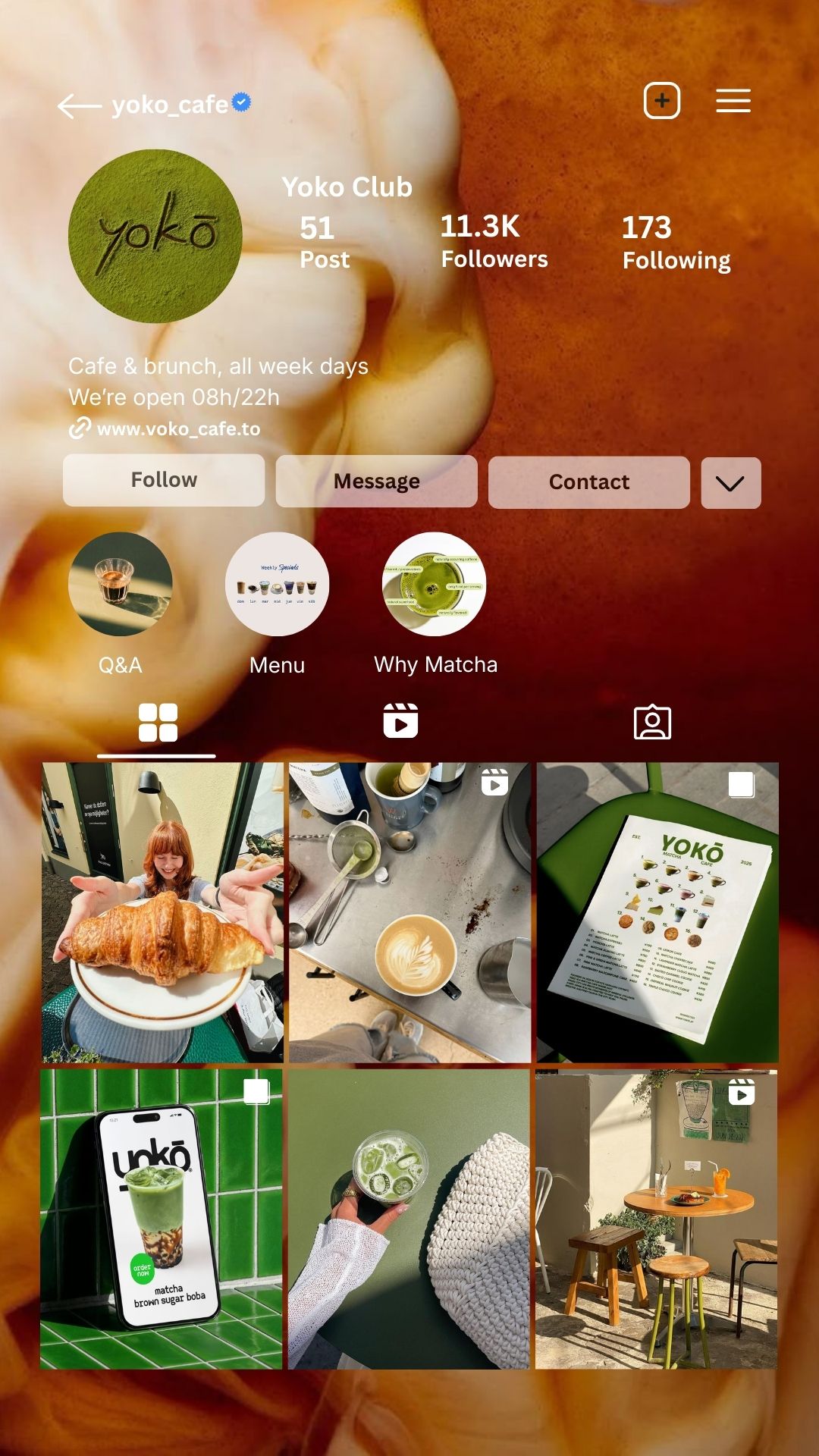 Work yoko ig profile